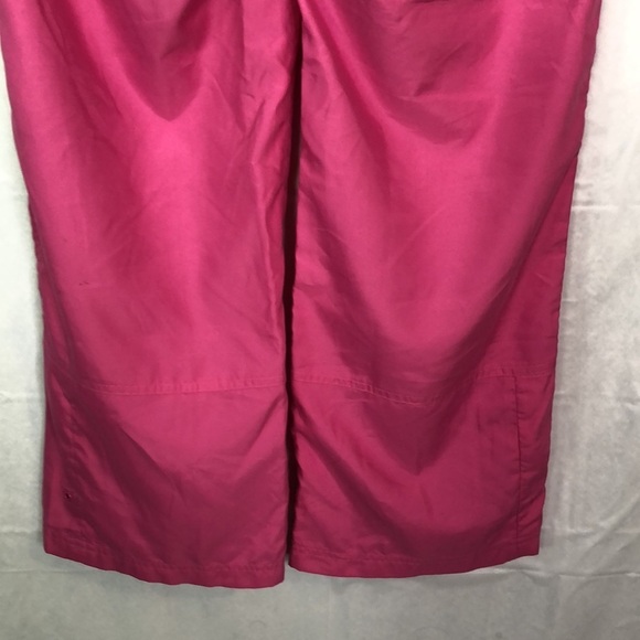 ATHLETA WOMAN WIDE LEG ANKLE PINK PANTS SIZE 12 - Picture 7 of 12